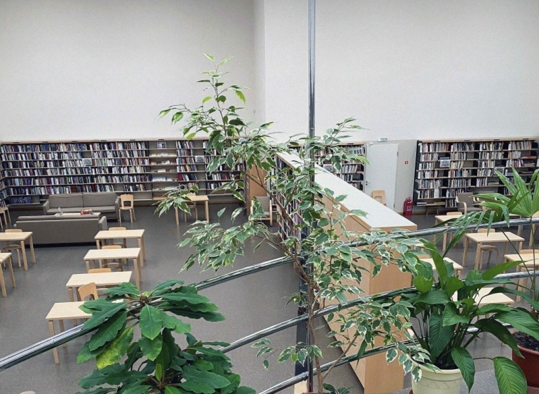 Озеленение библиотеки
